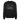 Kraftig oversize-sweatshirt unisex - svart