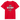 Ekologisk T-shirt barn - röd
