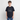 Ekologisk Premium-T-shirt oversize ungdom - marinblå