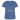 Ekologisk T-shirt med V-ringning dam - duvblå