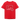 T-shirt barn - röd