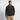 Sweatshirt med kort dragkedja - svart