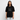 Ekologisk oversized premium-T-shirt unisex - svart