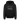 Kraftig oversize-luvtröja unisex - svart