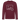 Långärmad premium-T-shirt herr - vinröd 