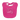Ekologisk babyhaklapp - fuchsia