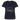 Ekologisk T-shirt med V-ringning dam - marinblå