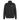 Sweatshirt med kort dragkedja - svart