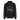 Ekologisk sweatshirt unisex med kort dragkedja från SPREAD - svart