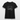 Slim fit ekologisk T-shirt dam - svart