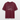 Ekologisk oversized premium-T-shirt unisex - vinröd 