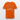 Premium-T-shirt herr - orange 
