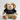 MiniFeet® hund Helge - svart