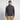 Sweatshirt med kort dragkedja - kolgrå