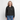 Ekologisk sweatshirt dam med kort dragkedja från SPREAD - svart