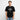 Ekologisk oversized premium-t-shirt unisex svart / xs med markerad tryckyta med texten din design