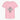 Ekologisk t-shirt baby ljusrosa / 56 (0-2 mån.) med markerad tryckyta med texten din design