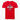 Designa och Tryck på Ekologisk T-shirt Herr från Stanley & Stella Röd / s