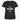 Ekologisk t-shirt med v-ringning dam antracitmelerad / xs med markerad tryckyta med texten din design