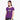 Designa och Tryck på Kontrast-t-shirt Dam Lila/vit / s