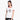 Designa och Tryck på Kontrast-t-shirt Dam Vit/röd / s
