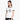 Designa och Tryck på Kontrast-t-shirt Dam Vit/svart / s