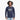 Designa och Tryck på Lätt Luvtröja Unisex Marinblåmelerad / Xs
