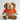 Designa och Tryck på Minifeet® Hund Helge Guldorange / en Storlek