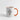 Designa och Tryck på Panoramamugg Vit/orange / en Storlek