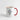 Designa och Tryck på Panoramamugg Vit/röd / en Storlek