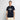 Premium-t-shirt herr marinblå / s med markerad tryckyta med texten din design