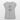 T-shirt med upprullade ärmar dam med markerad tryckyta med texten din design