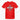 Designa och Tryck på Tung Bomulls-t-shirt Barn Röd / Xs (140/152)