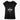 Vintage-t-shirt dam med markerad tryckyta med texten din design