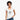 Vintage-t-shirt dam vit / s med markerad tryckyta med texten din design